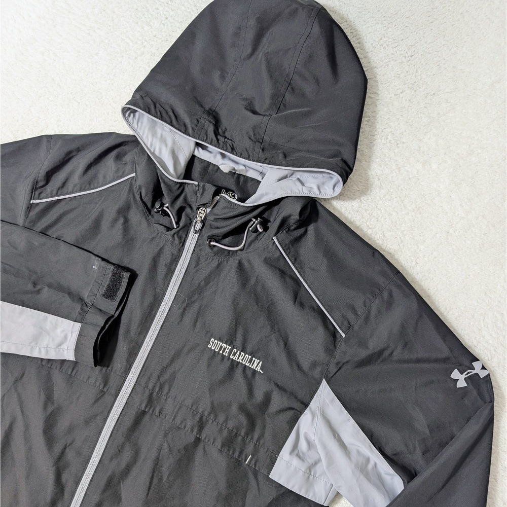 South Carolina Gamecocks UNDER ARMOUR MEN'S M Storm Armor Full Zip Hooded Jacket